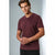 Sinsay Men's Plum V Neck Short Sleeve T-Shirt