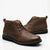 Nunn Bush Men's Dark Brown Denali Waterproof Leather Plain Toe Boots