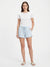 State of Day Women's Light Blue Pajama Short