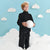 Sinsay Boy's Black Half-Zipper Mock Neck Sweatshirt