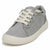 Blowfish Malibu Women's Gray Boardwalk Lace-Up Sneakers
