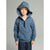 Sinsay Boy's Blue Half Zipper & Kangaroo Pocket Hoodie