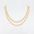 On 34th Women's Gold-Tone Layered Necklace