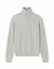 Celio Men's Gray Ribbed Half-Zip Sweater | Celio in Lebanon