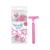 Gillette Simply Venus basic razor with packaging on a white background