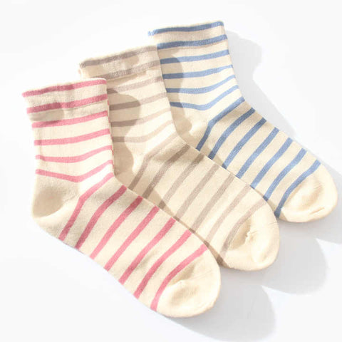 SD Girl's Organic Hemp 3 Socks  CF8(cr73) shr