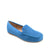 Journee Collection Women's Blue Halsey Moc Toe Flat Loafer | Journee Collection In Lebanon