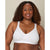 Playtex Women's White 18 Hour Ultimate Lift and Support Cotton Stretch Wireless Bra