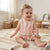 Sinsay Girl's Pink & White Striped Sleeveless Romper