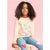 Sinsay Girl's Beige Butterfly Graphics Blouse
