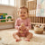 Sinsay Baby Girl's Dusty Rose All Over Printed Bodysuit