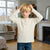 Sinsay Boy's White Long-Sleeve Henley Blouse