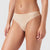 Calvin Klein Women's Beige Modern Seamless Thong Briefs