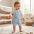 Sinsay Baby Boy's Light Blue Printed Romper
