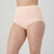 Bali Women's Light Pink High-Rise Comfort Support Briefs