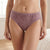 Wacoal Women's Purple Floral Lace Briefs