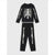 Sinsay Boy's Black & White Skeleton Bone Graphic Long-Sleeves Pajama Set