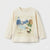 Zara Baby Boy's Beige Winter Landscape Graphic Print Long Sleeve Blouse | Zara In Lebanon