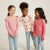 Sinsay Girl's Multi Pink Printed Pack Of 3 Crew-Neck Blouse
