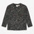 Zara Boy's Dark Grey All-Over Doodle Face Print Long Sleeve Blouse | Zara In Lebanon