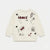 Zara Baby Girl's Off White "I Don't Care" All Over Print Sweatshirt | Zara In Lebanon