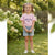 Sinsay Girl's Pink All-Over Small Heart Pattern T-Shirt