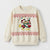 Zara Girl's Off White Minnie & Mickey Mouse Christmas Sweatshirt | Zara In Lebanon