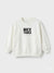 Zara Girl's White "Nice Things For Inspiration" Graphic Print Sweatshirt | Zara In Lebanon