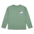 Zara Boy's Mint Green "Frontside Heelflip" Graphic Print Long Sleeve Blouse | Zara In Lebanon