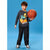 Sinsay Boy's Dark Grey Printed Blouse