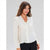 Sinsay Women's Cream Long-Sleeve Shirt