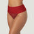 Maidenform Women's Dark Red Hig-Waist Thong Briefs
