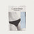 Calvin Klein Women's Light Blue Pack Of 3 Thong Briefs