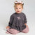 Sinsay Girl's Dark Grey Bow Print Blouse
