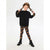 Sinsay Girl's Dark Grey All-Over Printed Legging