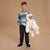 Sinsay Boy's Black Cuffed Ankles Jogger