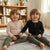 Sinsay Boy's Beige & Black Ribbed Front Button Placket Pack Of 2 Blouses