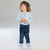 Sinsay Baby Boy's Light Blue & White Striped Bodysuit