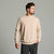 Sinsay Men's Light Beige Crewneck Sweatshirt