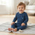 Sinsay Baby Boy's Petrol Ribbed Chest Pocket Pajama Set