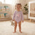 Sinsay Girl's Lilac Unicorn Graphic Long-Sleeve Bodysuit