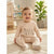 Sinsay Baby Boy's Beige Graphic Footed Overall