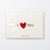 SD White I Love You Greeting Card With Envelop | SD In Lebanon