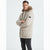 Sean John Men's Beige Faux-Fur Trim Hooded Parka Jacket