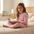 Sinsay Girl's Pink All Over Printed Pajama Set