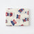SD White Printed 215x270 Soft Cotton Bed Sheet | SD In Lebanon