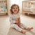 Sinsay Girl's White Playful Animal Pattern Long-Sleeves Overall