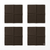 SD Dark Brown Tablecloth, 45x45cm, 4pieces | SD In Lebanon