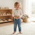 Sinsay Girl's White Ribbed Chest Print Bodysuit