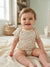Sinsay Baby Girl's Beige Floral Printed Bodysuit